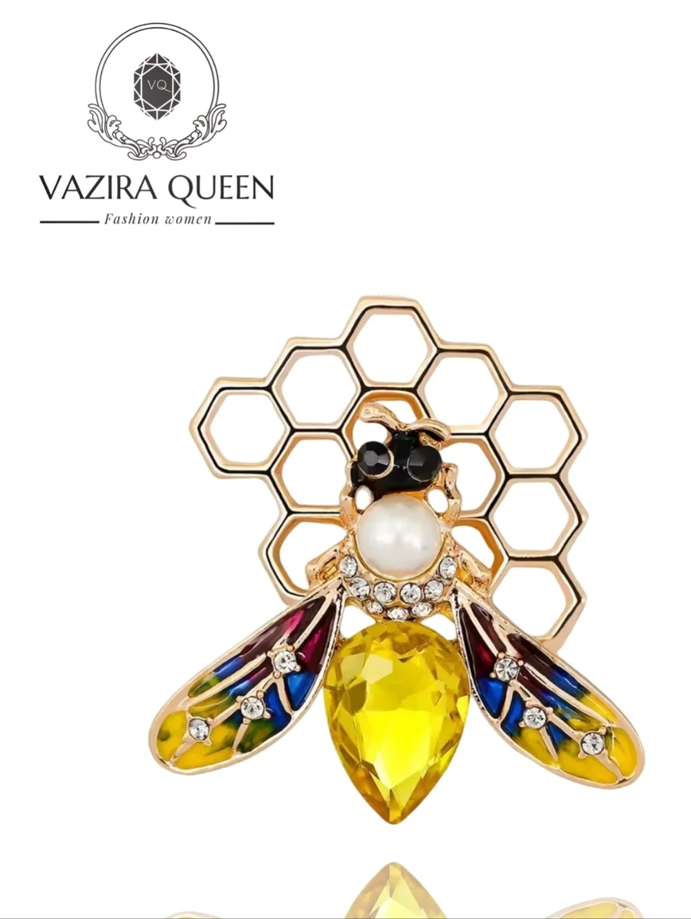 VQ Bee Brooch